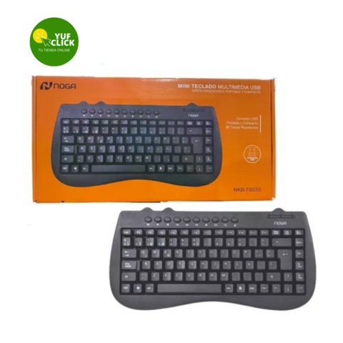 MINI TECLADO MULTIMEDIA USB NOGA NKB78033