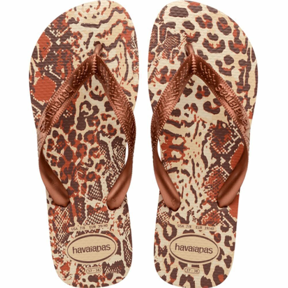 Havaianas top 2025 animal print