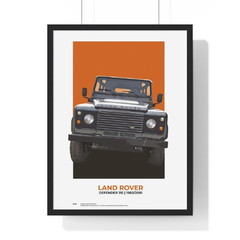 Poster Land Rover Defender Edición Limitada - comprar online