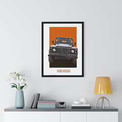Poster Land Rover Defender Edición Limitada