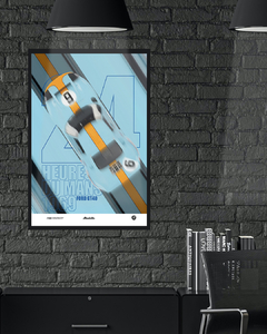 Poster Serie Le Mans Ford GT40 - comprar online
