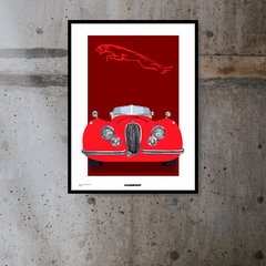 Poster Jaguar XK Edición Limitada