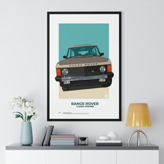 Poster Range Rover Classic Edición Limitada
