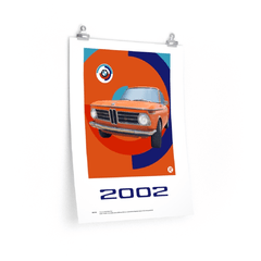 Poster BMW 2002 Edición Limitada en internet