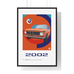 Poster BMW 2002 Edición Limitada - comprar online
