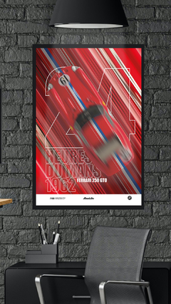 Poster Serie Le Mans Ferrari 250 GTO en internet