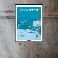 Poster Concorso d'Eleganza Villa d'Este Edición Limitada