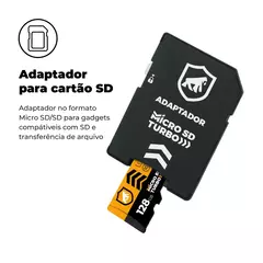 Cartão de Memoria GShield 128GB + Adaptador SD + Adaptador Pen drive na internet