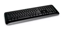 Teclado Microsoft Sem Fio 850 Usb Salient Preto