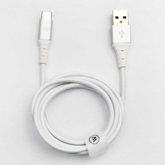Cabo iWill USB-C para USB Hard em Poliéster Branco - comprar online