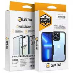 Capa Apple Iphone 12 Pro Max 360 Preta Gshield