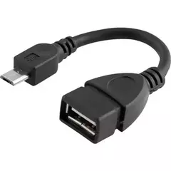 Adaptador Conversor Micro USB OTG X USB Femea Storm