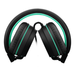 Fone de Ouvido Headphone Fun Series Pulse Preto Verde na internet