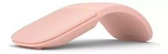 Mouse Microsoft Sem Fio Bluetooth ARC - Souris Rosa