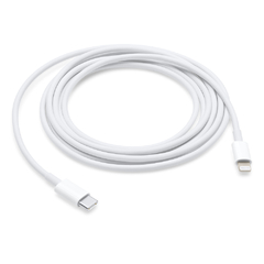 Cabo Apple USB-C para Lightning 2 Metros