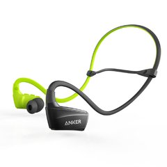 Fone de Ouvido Anker SoundBuds Sport NB10 Bluetooth Preto e Verde