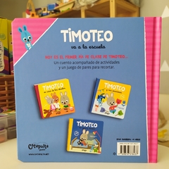 TIMOTEO VA A LA ESCUELA - comprar online