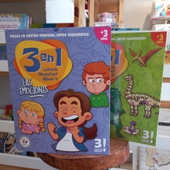 3 EN 1 (LOTERIA, MEMOTEST, ALINEA) - LAS EMOCIONES - comprar online