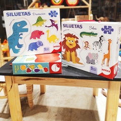 SILUETAS 2 Y 3 PIEZAS SURTIDO