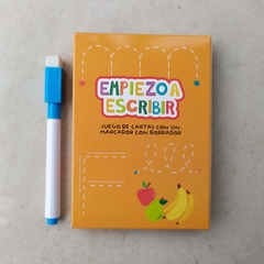 EMPIEZO A ESCRIBIR - CARTAS CON LIBRO Y MARCADOR