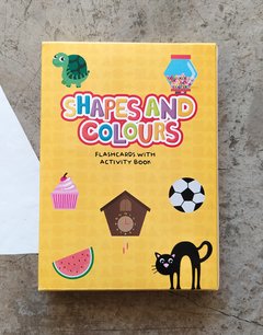 SHAPE AND COLOURS - FLASHCARDS WITH ACTIVITY BOOK