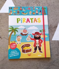 LIBROS DE STICKERS: PIRATAS