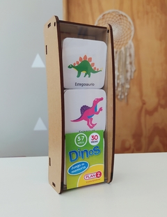 MEMORIA 30 PZ CAJA MADERA DINO