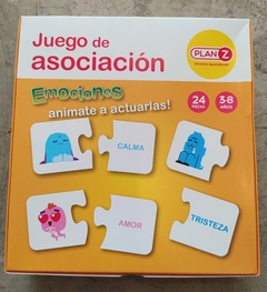 ASOCIACIÓN EMOCIONES EN CAJA CARTÓN (12 ENCASTRES)