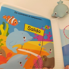 LIBROS DE BAÑO: HUGO, CAMPEÓN DE SALTOS EN EL AGUA en internet