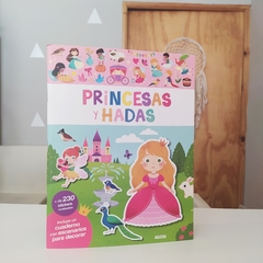 LIBROS DE STICKERS: PRINCESAS Y HADAS