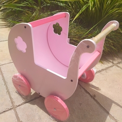 CARRITO DE PASEO/COCHECITO PARA MUÑECAS ROSA - comprar online