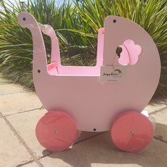 CARRITO DE PASEO/COCHECITO PARA MUÑECAS ROSA en internet