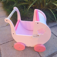 CARRITO DE PASEO/COCHECITO PARA MUÑECAS ROSA - tienda online