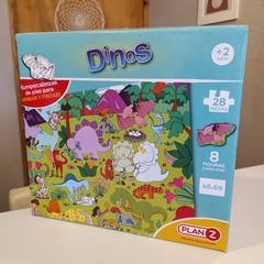 PUZZLE PISO 28 PIEZAS DINO