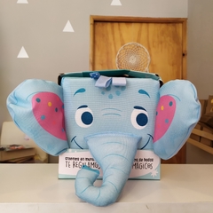 CUBO SENSORIAL GRANDE - ELEFANTE