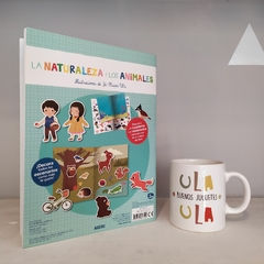 LIBROS DE STICKERS: LA NATURALEZA Y LOS ANIMALES - comprar online