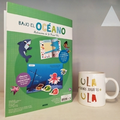 LIBRO DE STICKERS: BAJO EL OCEANO - tienda online