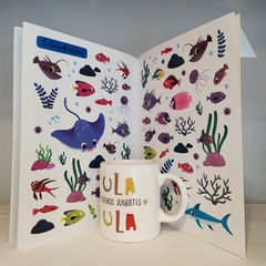 LIBRO DE STICKERS: BAJO EL OCEANO - comprar online