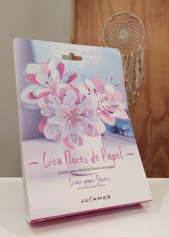 CREA FLORES DE PAPEL