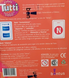 TUTTI FRUTTI BONTUS - comprar online