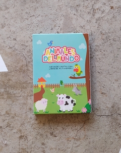 ANIMALES DEL MUNDO - CARTAS CON LIBRO DE ACTIVIDADES