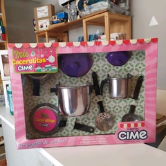 MINI BATERIA DE COCINA 8 PIEZAS CIME