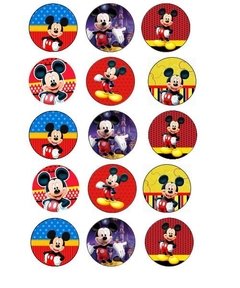 Adesivo Mickey c/30 unidades