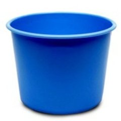 Balde de Pipoca Azul Escuro 1/5 Lt Kit c/10 Unidades