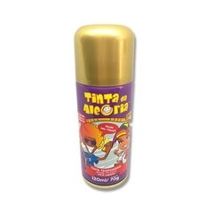 Spray para Cabelo Tinta da Alegria Dourado 120 ML