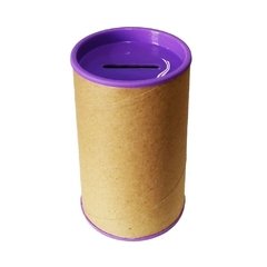 Cofre de Papelão Roxo 10 x 06 cm c/10 Unidades + Adesivos Personalizado(qualquer tema)