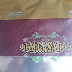 Papel De Bem Casado Marsala C/ 40 Unidades