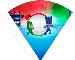 Cone PJ Masks c/15 unidades (personalizado fazemos qualquer tema) na internet