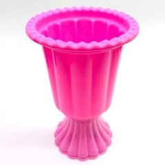 VASO GREGO DE PLÁSTICO 19  Cm PINK