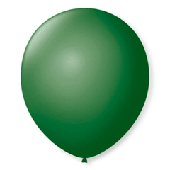 Balão  Liso 9'' 23cm - Verde Folha - 50 unidades